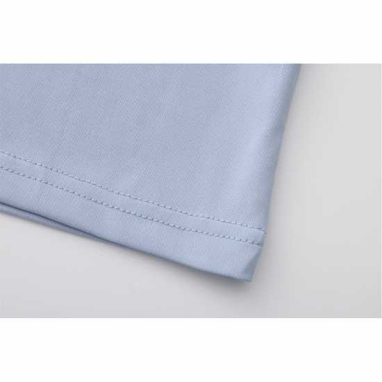 Lonsdale Round Neckline T-Shirts Mens Light Blue 