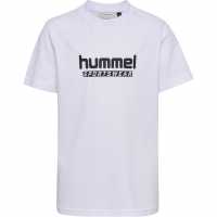Hummel Детска Тениска Base T Shirt Junior White Детски тениски и фланелки