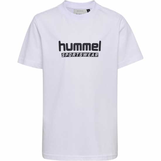 Hummel Детска Тениска Base T Shirt Junior White Детски тениски и фланелки