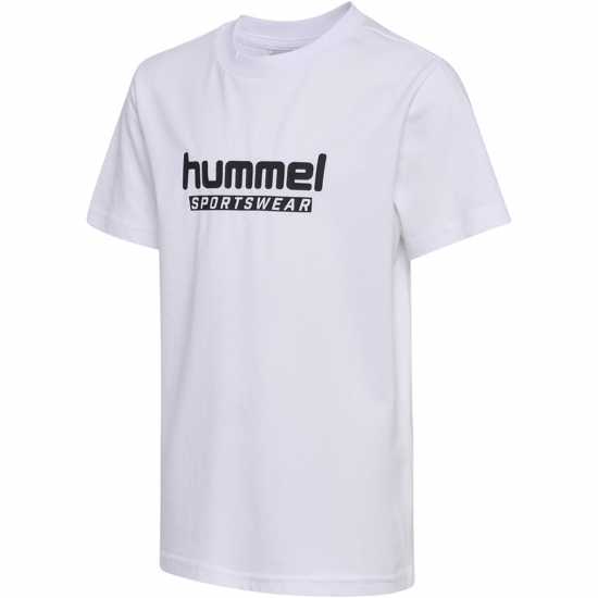Hummel Детска Тениска Base T Shirt Junior White Детски тениски и фланелки