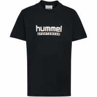 Hummel Детска Тениска Base T Shirt Junior Черно Детски тениски и фланелки