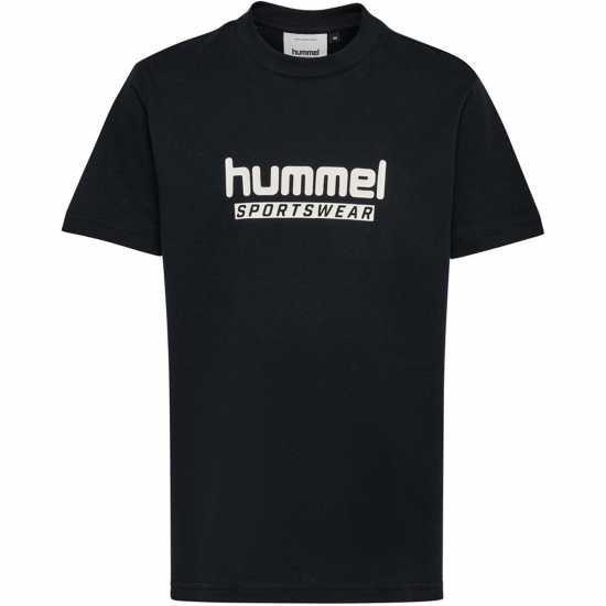 Hummel Детска Тениска Base T Shirt Junior Черно Детски тениски и фланелки