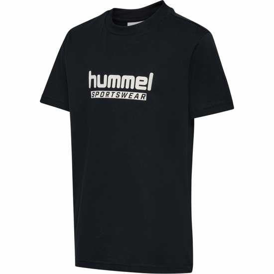 Hummel Детска Тениска Base T Shirt Junior Черно Детски тениски и фланелки