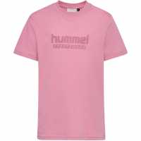 Hummel Детска Тениска Base T Shirt Junior Pink Детски тениски и фланелки