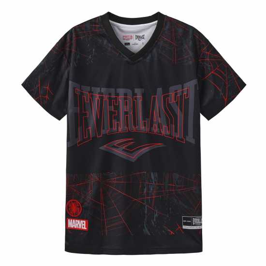 Everlast Spiderman Sports T-Shirt Juniors Черно Детски тениски и фланелки