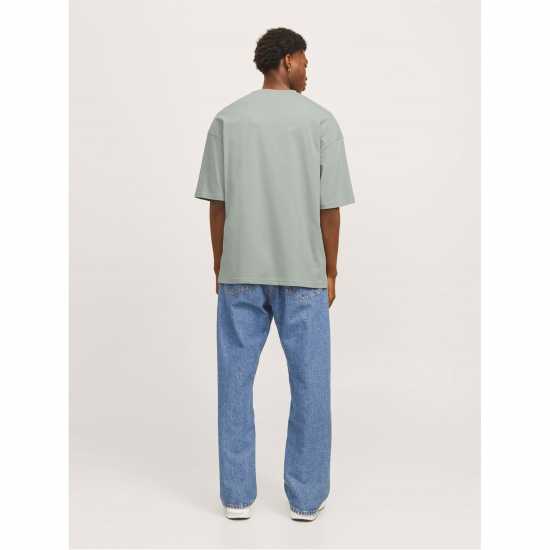 Jack And Jones Men's Charge T-Shirt Iceberg Green 