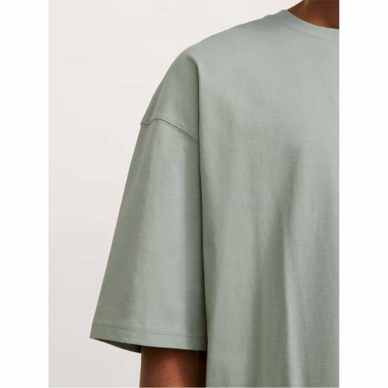 Jack And Jones Men's Charge T-Shirt Iceberg Green 