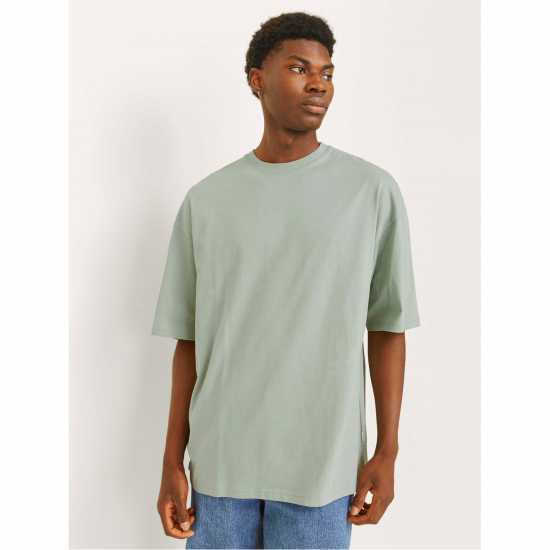 Jack And Jones Men's Charge T-Shirt Iceberg Green 