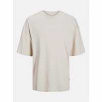 Jack And Jones Men's Charge T-Shirt Moonbeam 