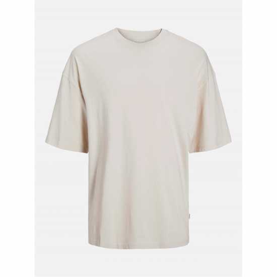 Jack And Jones Men's Charge T-Shirt Moonbeam 