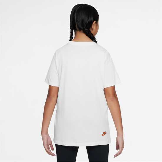 Nike Nsw Graph Tee Jn53 Бяло Детски тениски и фланелки