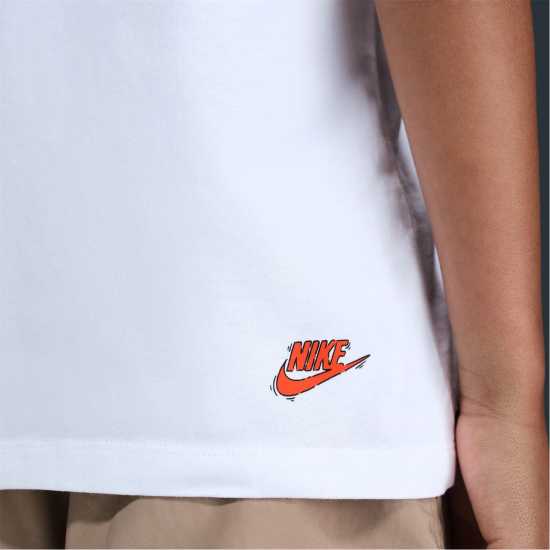 Nike Nsw Graph Tee Jn53 Бяло Детски тениски и фланелки