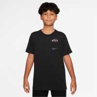 Nike Nsw Graph Tee Jn53 Black Детски тениски и фланелки