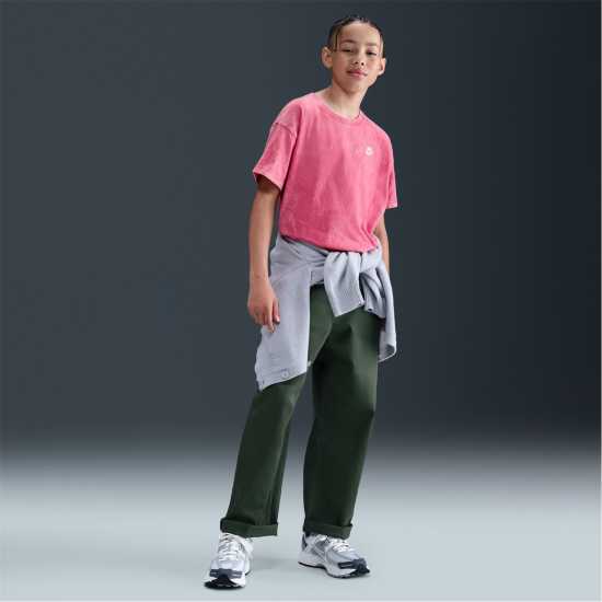 Детски тениски и фланелки Nike Nsw Wash Tee Jn53 Pinksicle Nike Nsw Wash Tee Jn53 Pinksicle Детски тениски и фланелки