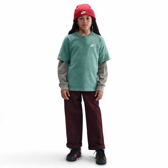 Nike Nsw Wash Tee Jn53 Bicoastal Детски тениски и фланелки