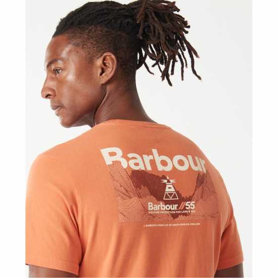Barbour Kentrigg T-Shirt Orange Spice 