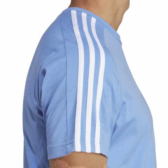 Adidas Essentials 3-Stripes T-Shirt  Мъжко облекло за едри хора