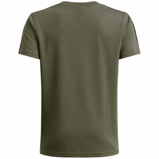 Under Armour Kids' Tape Regular Fit T-Shirt Морско зелено 