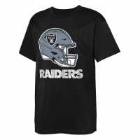 Nfl Retro Tee Jn61 LV Raiders Детски тениски и фланелки
