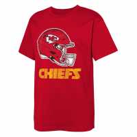 Nfl Retro Tee Jn61 KC Chiefs Детски тениски и фланелки