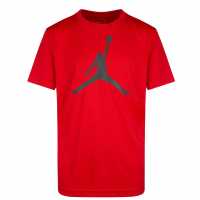 Air Jordan Dri T-Shirt Jb00 Gym Red Детски тениски и фланелки