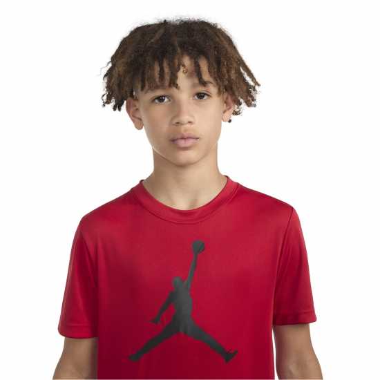 Детски тениски и фланелки Тениска Момчета Air Jordan T Shirt Junior Boys Тренировъчен червен Тениска Момчета Air Jordan T Shirt Junior Boys Тренировъчен червен Детски тениски и фланелки