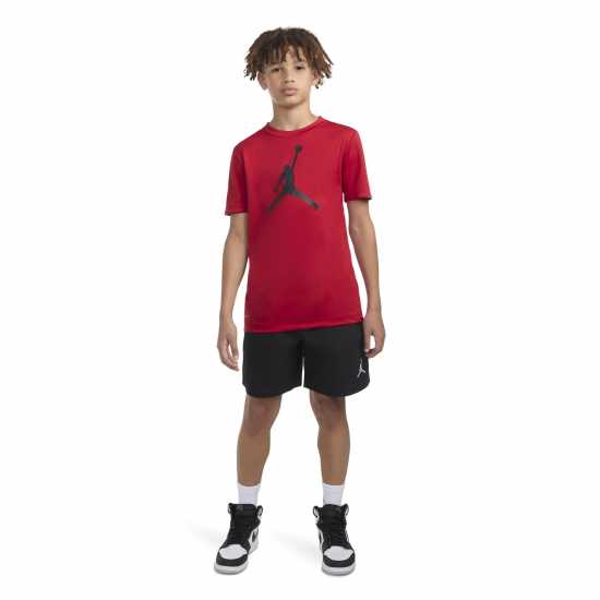 Детски тениски и фланелки Тениска Момчета Air Jordan T Shirt Junior Boys Тренировъчен червен Тениска Момчета Air Jordan T Shirt Junior Boys Тренировъчен червен Детски тениски и фланелки