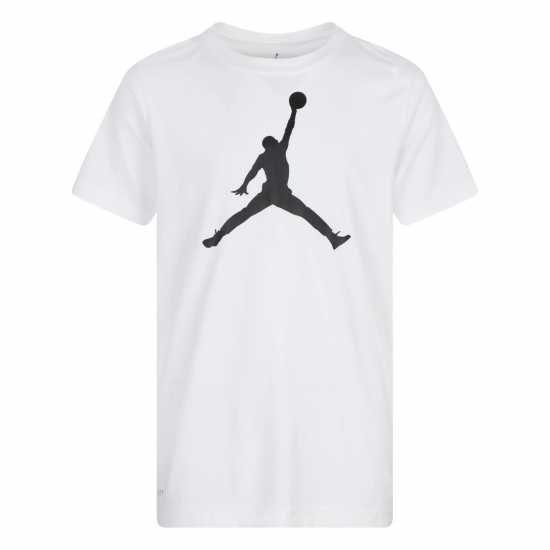 Детски тениски и фланелки Тениска Момчета Air Jordan T Shirt Junior Boys Бяло Тениска Момчета Air Jordan T Shirt Junior Boys Бяло Детски тениски и фланелки