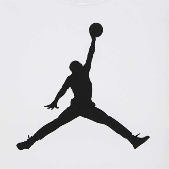 Детски тениски и фланелки Тениска Момчета Air Jordan T Shirt Junior Boys Бяло Тениска Момчета Air Jordan T Shirt Junior Boys Бяло Детски тениски и фланелки