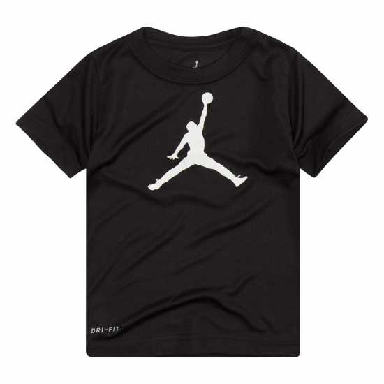 Тениска Момчета Air Jordan T Shirt Junior Boys Черно Детски тениски и фланелки