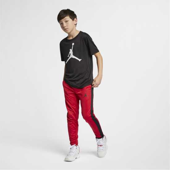 Тениска Момчета Air Jordan T Shirt Junior Boys Черно Детски тениски и фланелки
