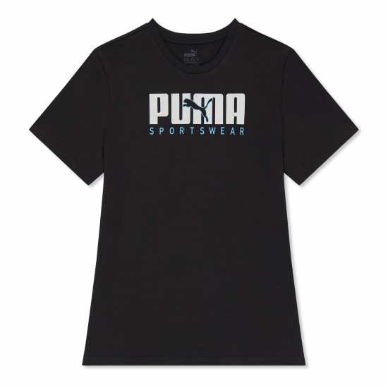 Puma Key Graphic Tee T-Shirt Unisex Kids  Детски тениски и фланелки