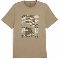 Puma Мъжка Риза Graphics Camo Tee T-Shirt Mens Дъб Puma Мъжка Риза Graphics Camo Tee T-Shirt Mens Дъб