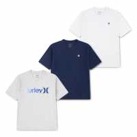 Hurley Core Lg T 3 P Jn71 Grey Heather 