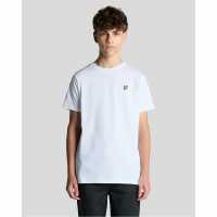 Lyle And Scott Kids' T-Shirt White 
