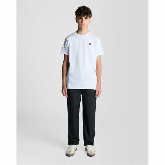 Lyle And Scott Kids' T-Shirt White 
