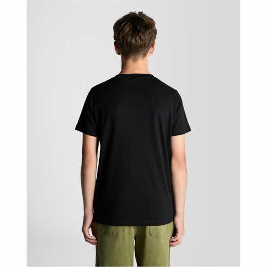 Lyle And Scott Kids' T-Shirt Black 