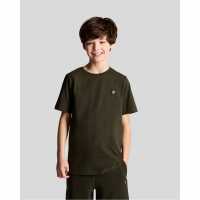 Lyle And Scott Kids' T-Shirt Olive 