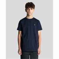 Lyle And Scott Kids' T-Shirt Navy 