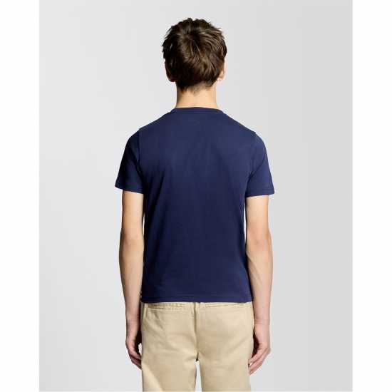 Lyle And Scott Kids' T-Shirt Navy Lyle And Scott Kids' T-Shirt Navy