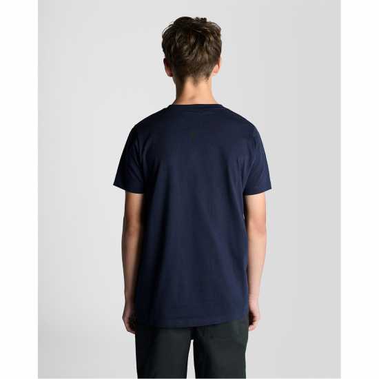 Lyle And Scott Kids' T-Shirt Navy 