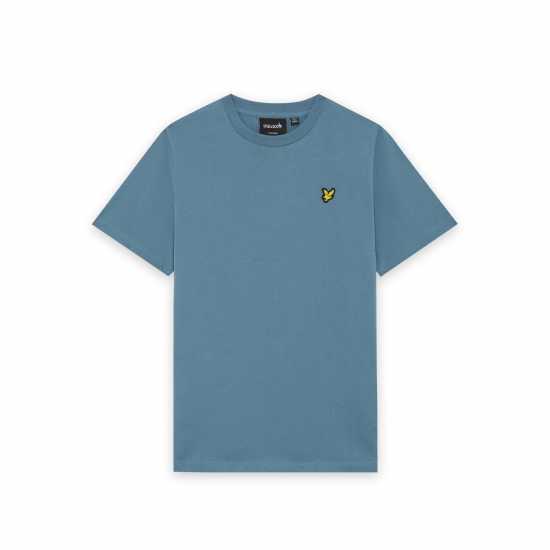 Lyle And Scott Kids' Regular Fit Sports T-Shirt Ocean Sky 