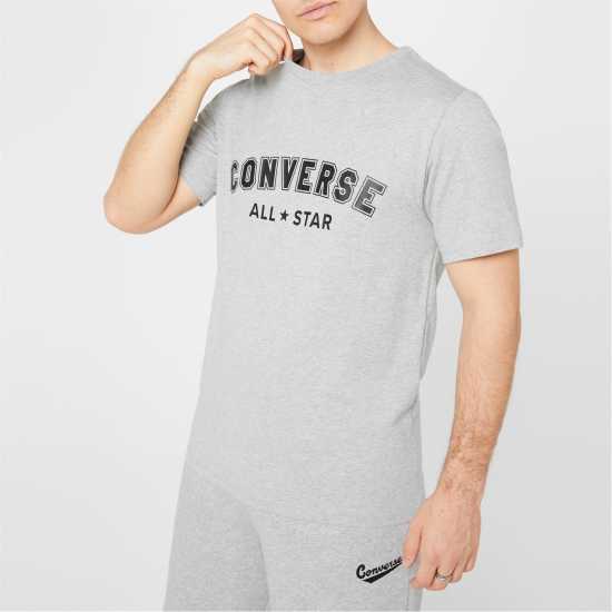 Converse T-Shirt Grey Heather Мъжки ризи