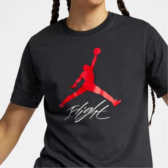 Мъжка Риза Air Jordan Jumpman T-Shirt Mens Черно/Червено Мъжка Риза Air Jordan Jumpman T-Shirt Mens Черно/Червено
