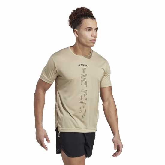 Adidas Terrex Agravic Trail Running T-Shirt savannah Мъжки ризи