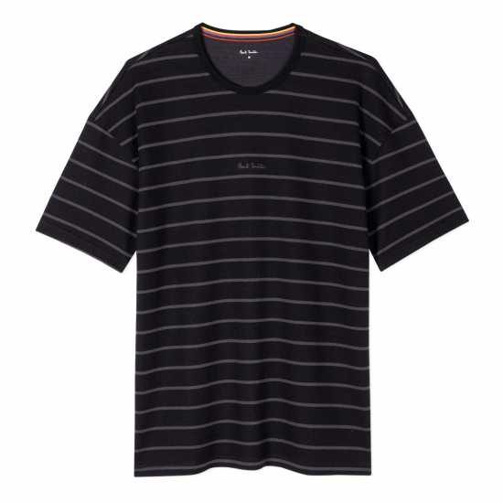 Paul Smith Stripe Longe T-Shirt Черно 79 Мъжки пижами
