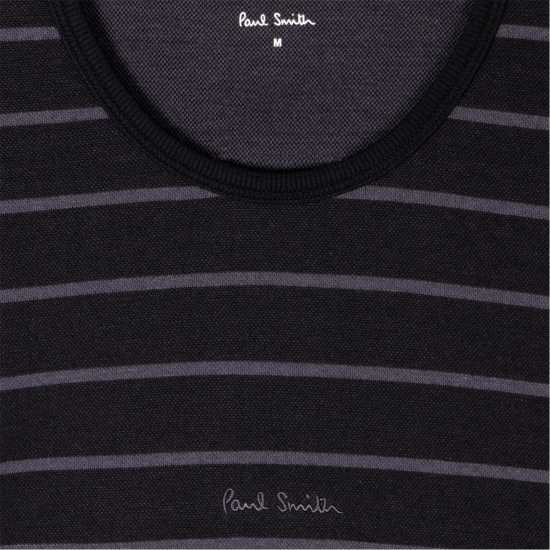 Paul Smith Stripe Longe T-Shirt Черно 79 Мъжки пижами