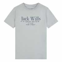 Jack Wills Jw Script Tee Jn99 High Rise Детски тениски и фланелки