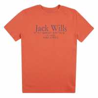 Jack Wills Jw Script Tee Jn99 Summer Fig Детски тениски и фланелки