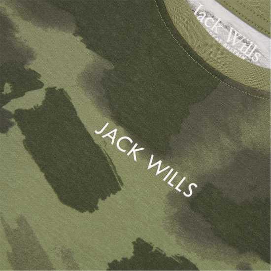 Jack Wills Paint Stroke Tee Jn99  Детски тениски и фланелки